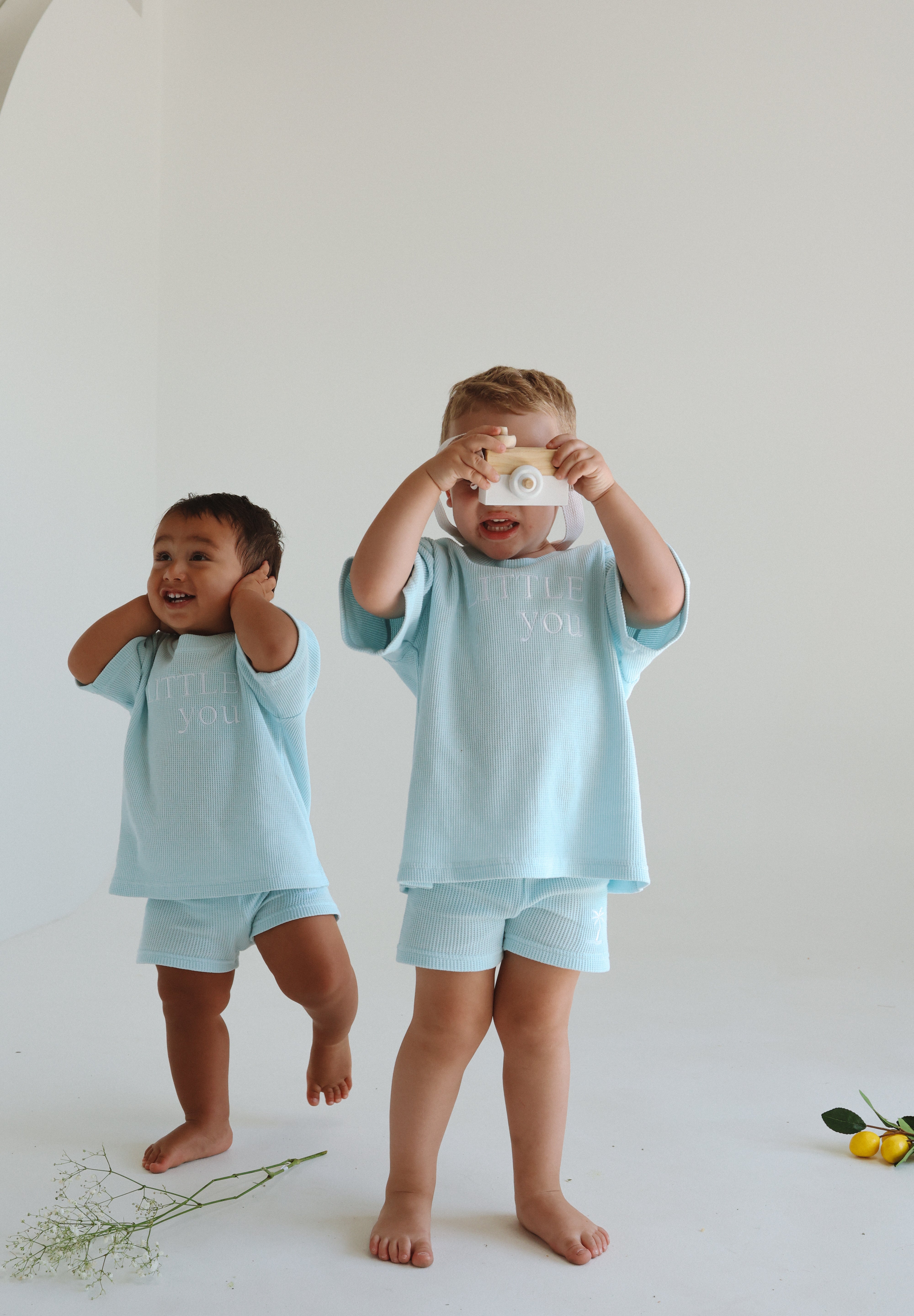 SORA OVERSIZED TEE - Pastel Blue