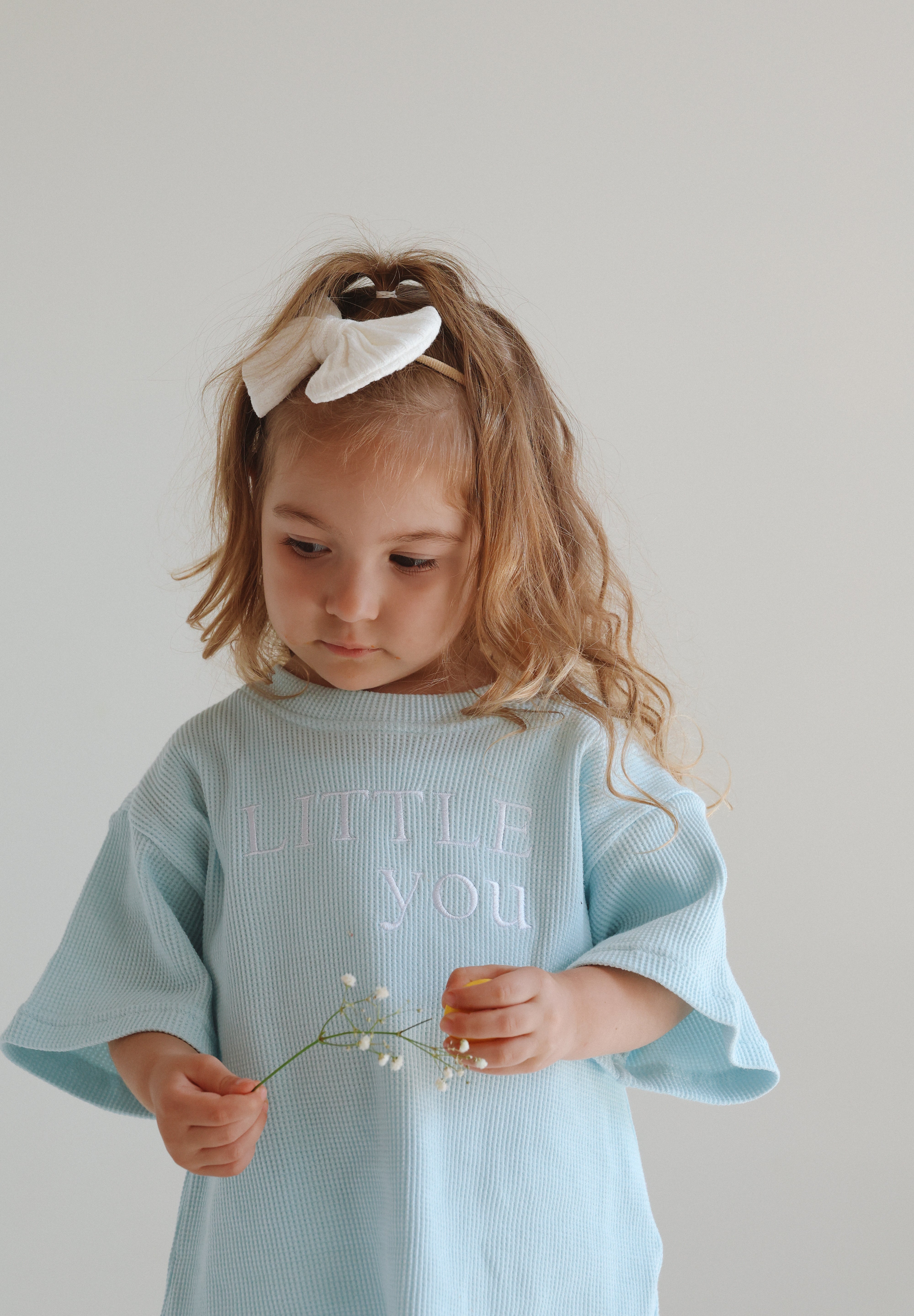 SORA OVERSIZED TEE - Pastel Blue