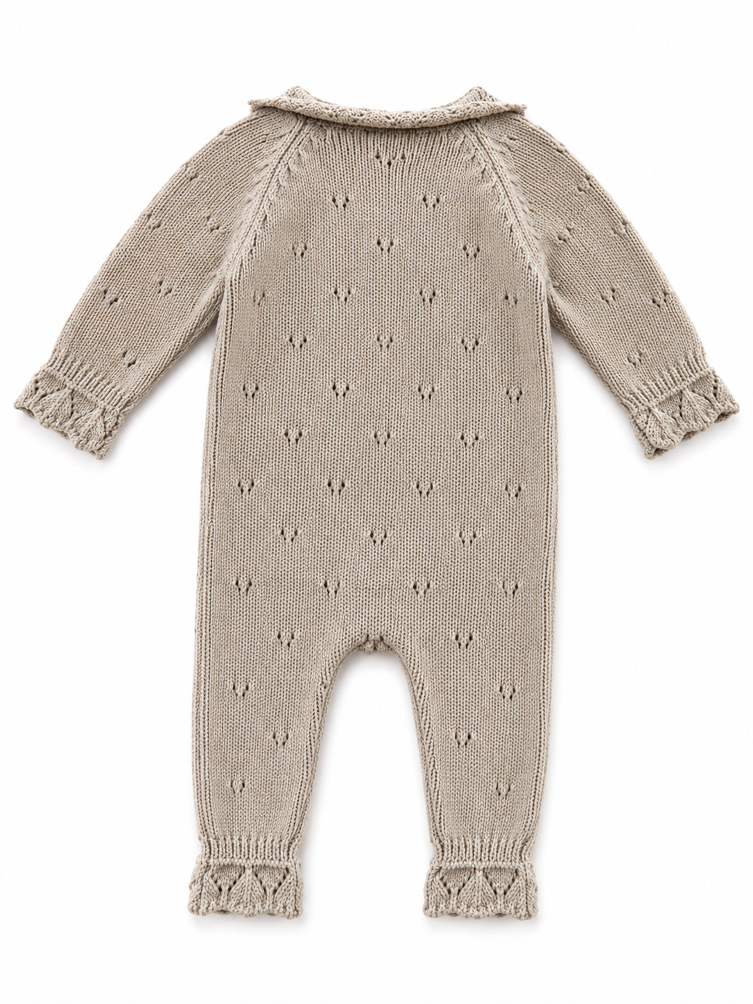 Heirloom Organic Knit Wrap Romper