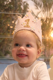 Birthday Crown – Pink Daisy