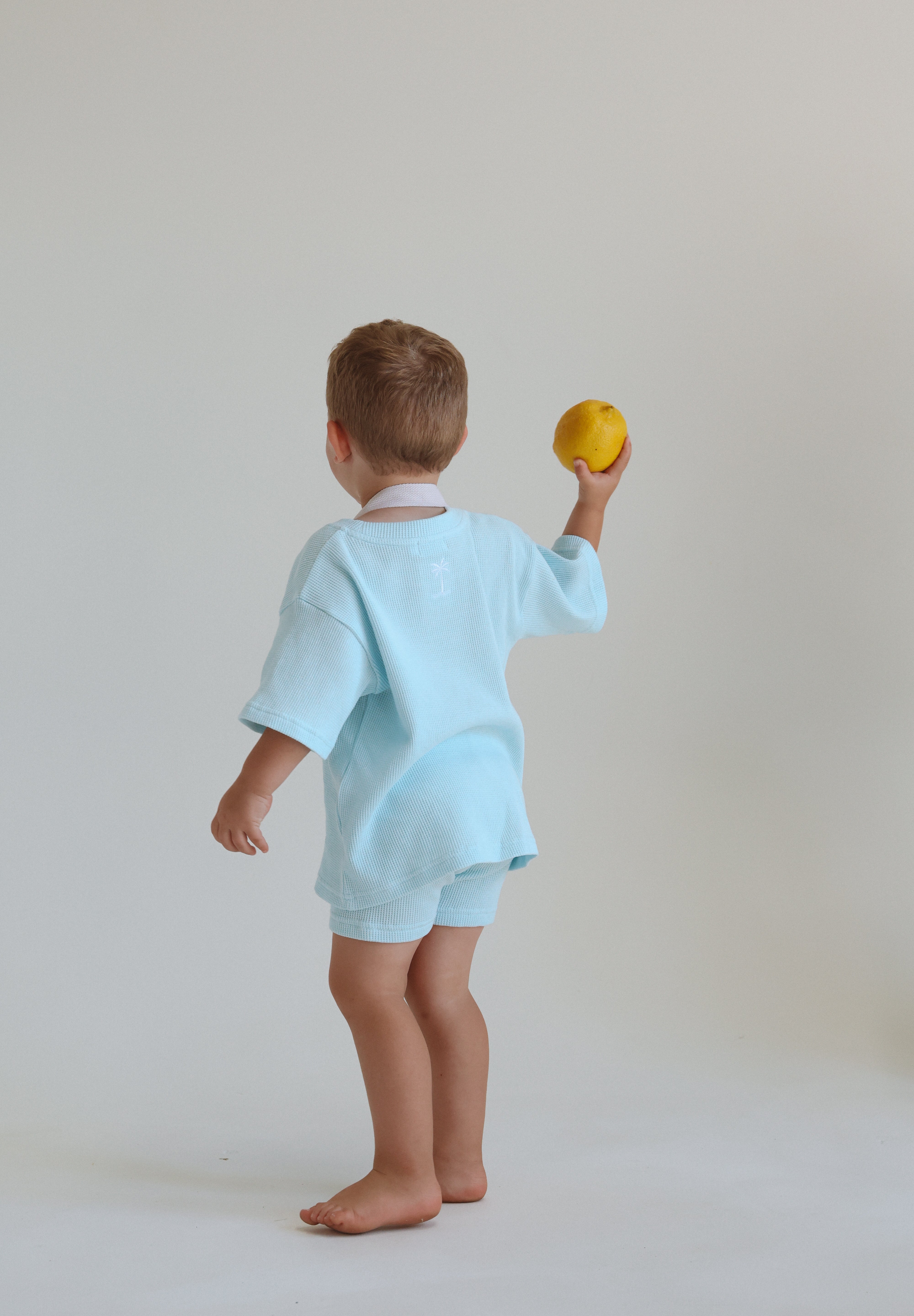 SORA OVERSIZED TEE - Pastel Blue