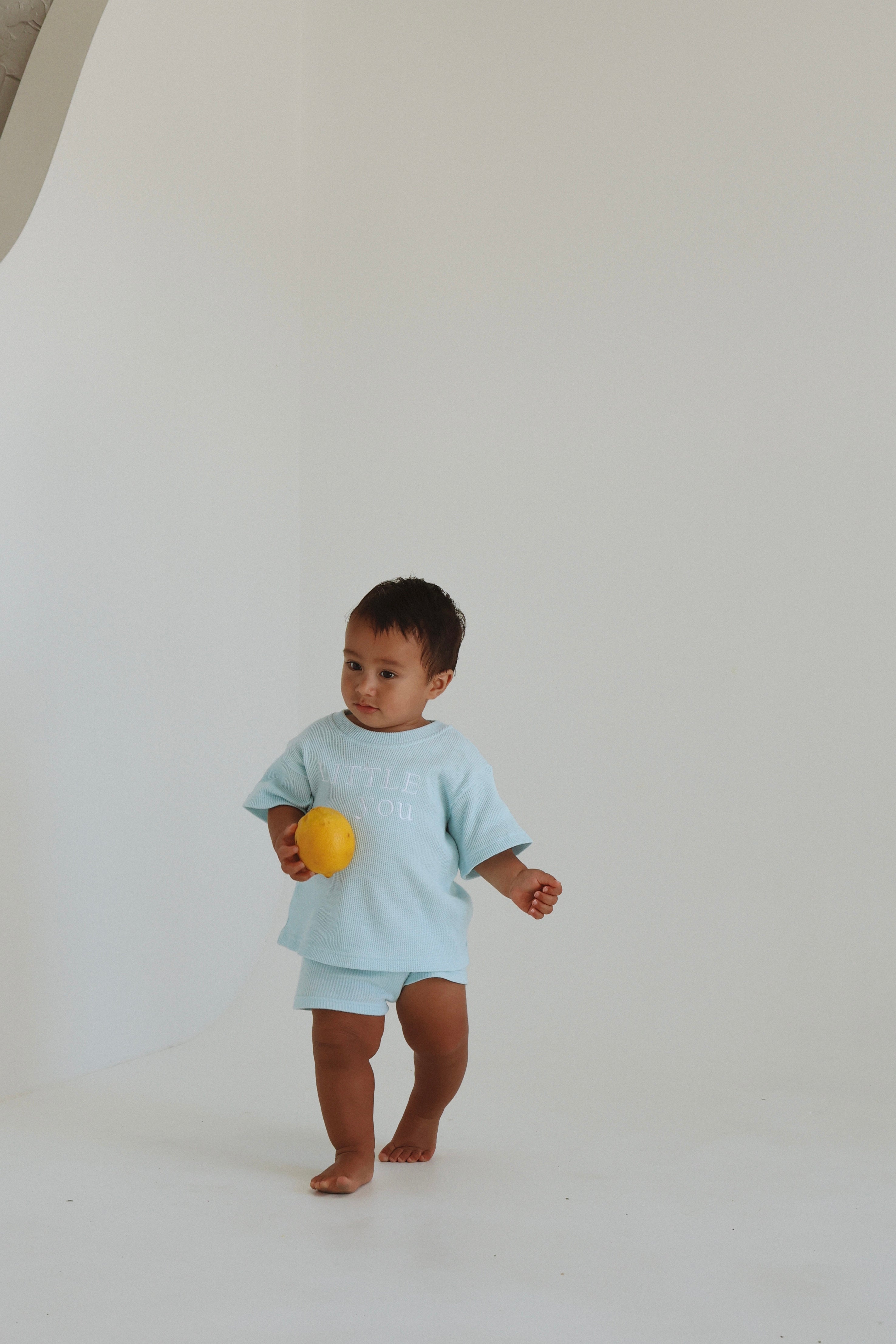 SORA OVERSIZED TEE - Pastel Blue