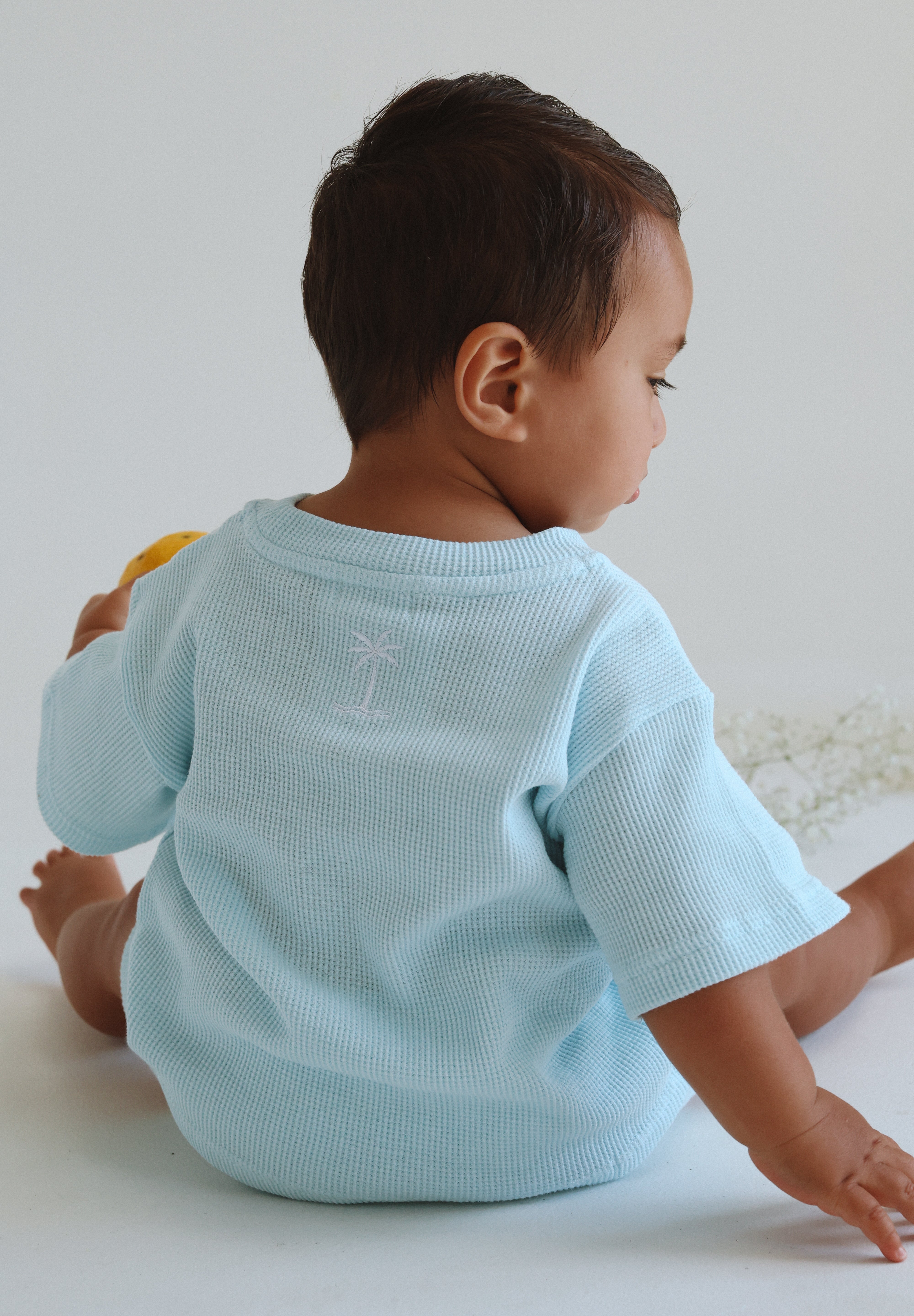 SORA OVERSIZED TEE - Pastel Blue