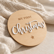My First Christmas Keepsake Plaque