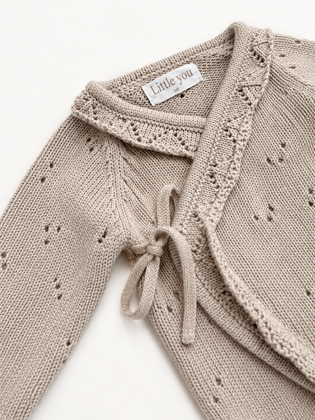 Heirloom Organic Knit Wrap Romper