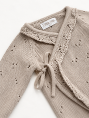 Heirloom Organic Knit Wrap Romper